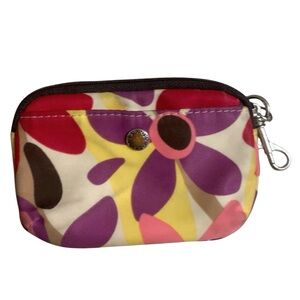 Franco Sarto Floral‎ Zip Wallet Coin Purse Card Holder Retro Vibes